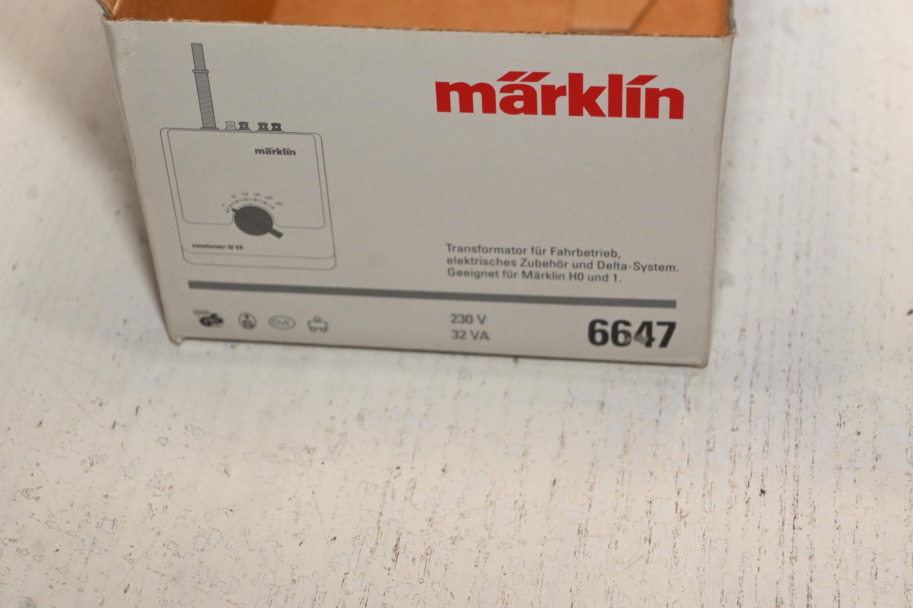 Märklin Modellini di ferrovie: Trafo Märklin H0/AC – Usato da Laupen ZH venduto da Zmoewe 1