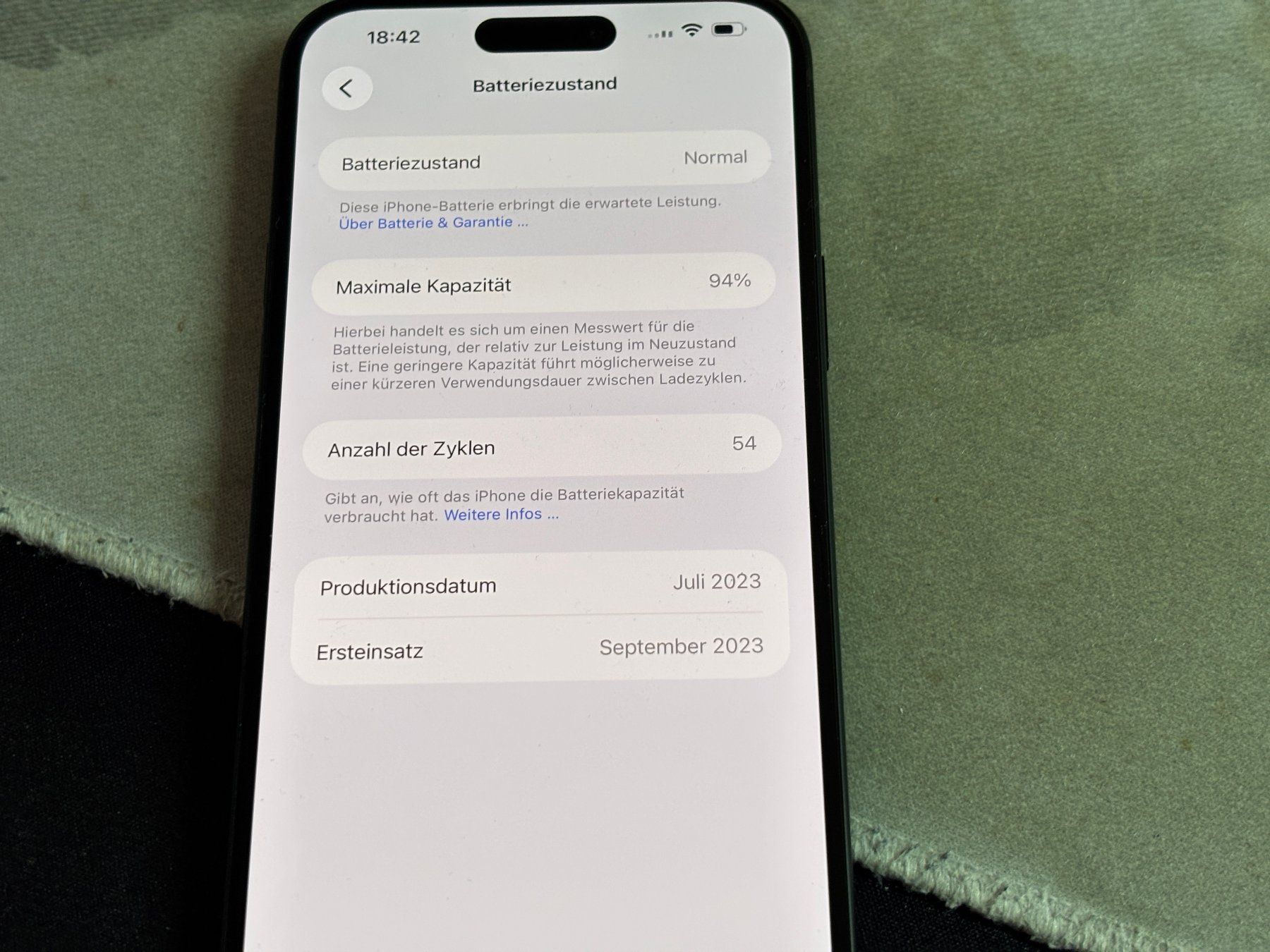 Apple Handys / Smartphones: Iphone 15 Plus 128Gb#15 – Gebraucht aus Au SG von bah_6f5w 5