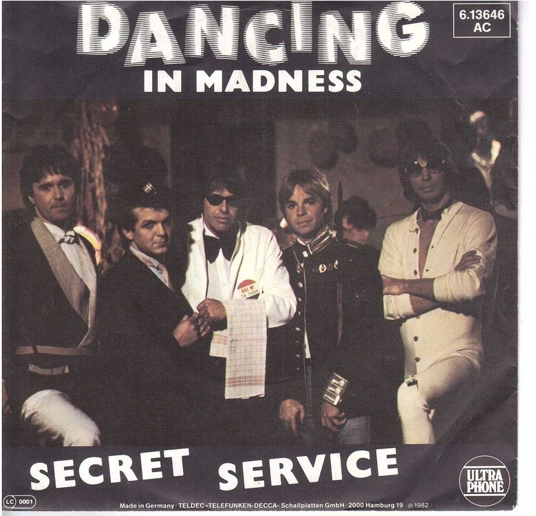 Dischi in vinile: Secret Service  --  Dancing in Madness  Single7 – Usato da Rheinau venduto da asteng