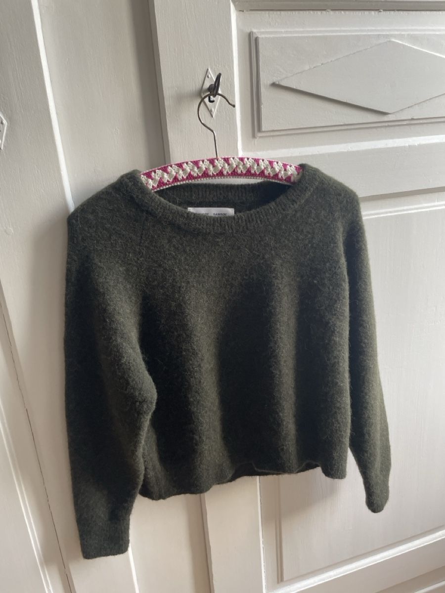Samsøe Samsøe Maglioni & Felpe: Samsøe & Samsøe Strickpullover, Grösse S, Deep Forest – Usato da Malans GR venduto da johanna46