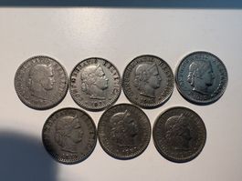 Pièces de 20 centimes suisses (1893-1971)
