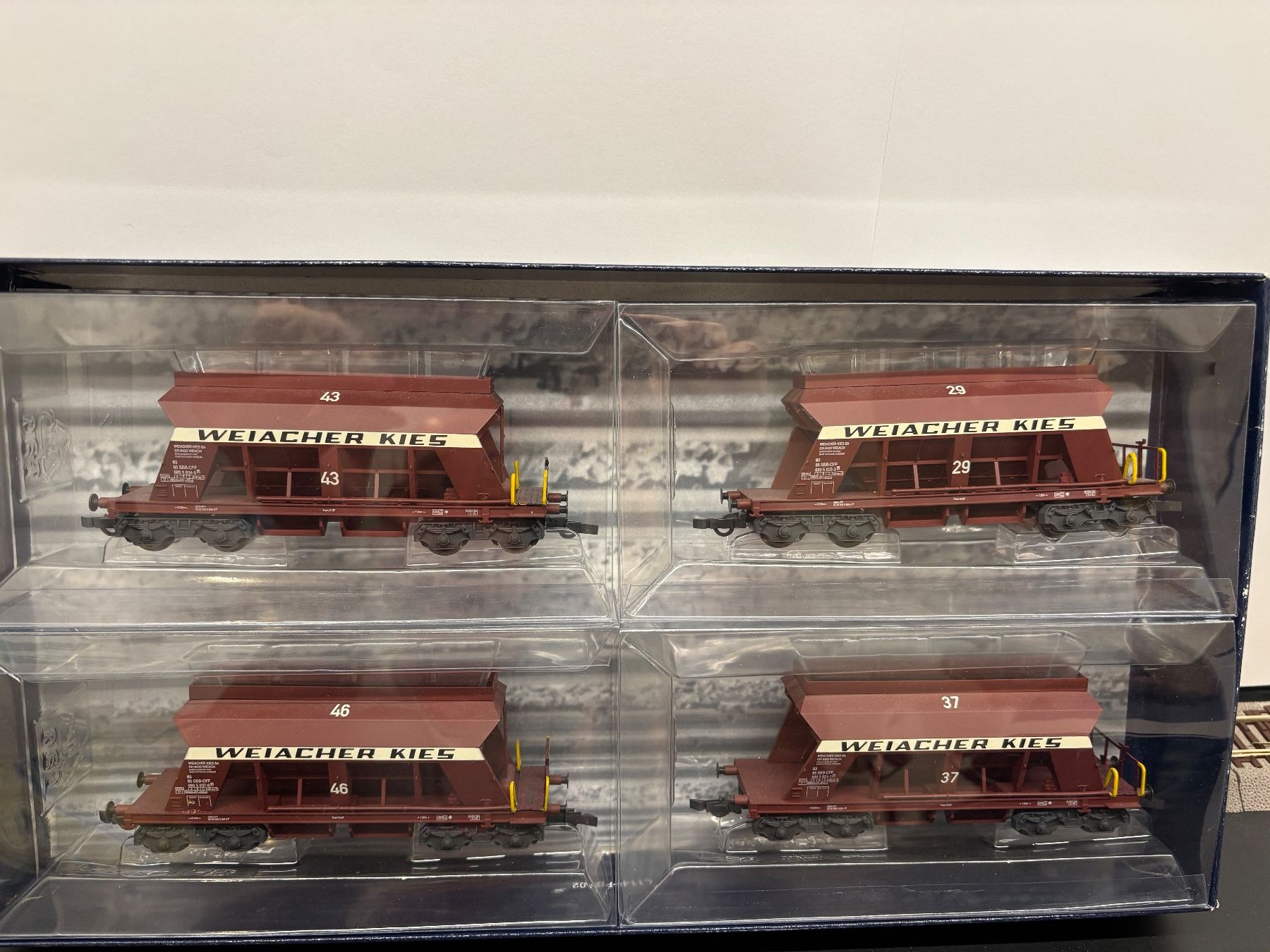 Liliput Modellini di ferrovie: Güterwagenset vier "Weiacher Kies" SBB Ep.IV LILIPUT – Usato da Interlaken venduto da rigoberto0