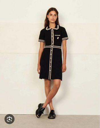 Sandro Elegant Dress [Rrp $450]