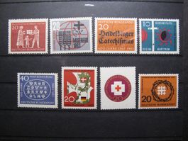 BRD 1963 Hilfeleistung / Evang. Kirche **