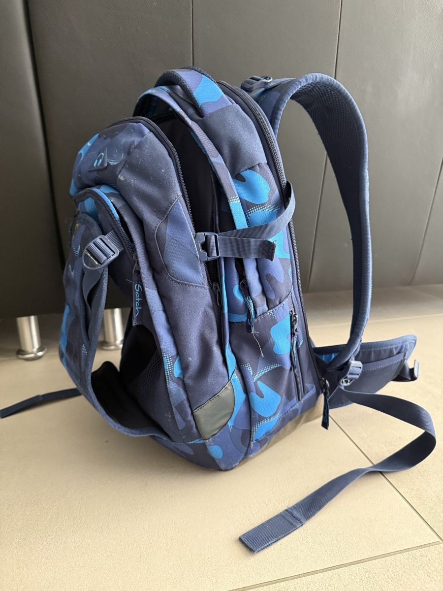 Satch Sacs & sacs à dos: Schulrucksack Satch Match Plus "Blue Crush" – D'occasion à Wagen par barch80