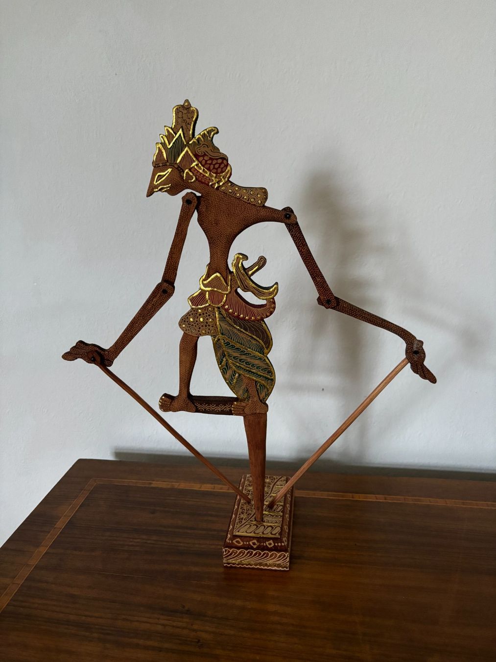 Figuren: Wayang Kulit Puppe aus Holz – Gebraucht aus Laufenburg von Heuguemperli111 2