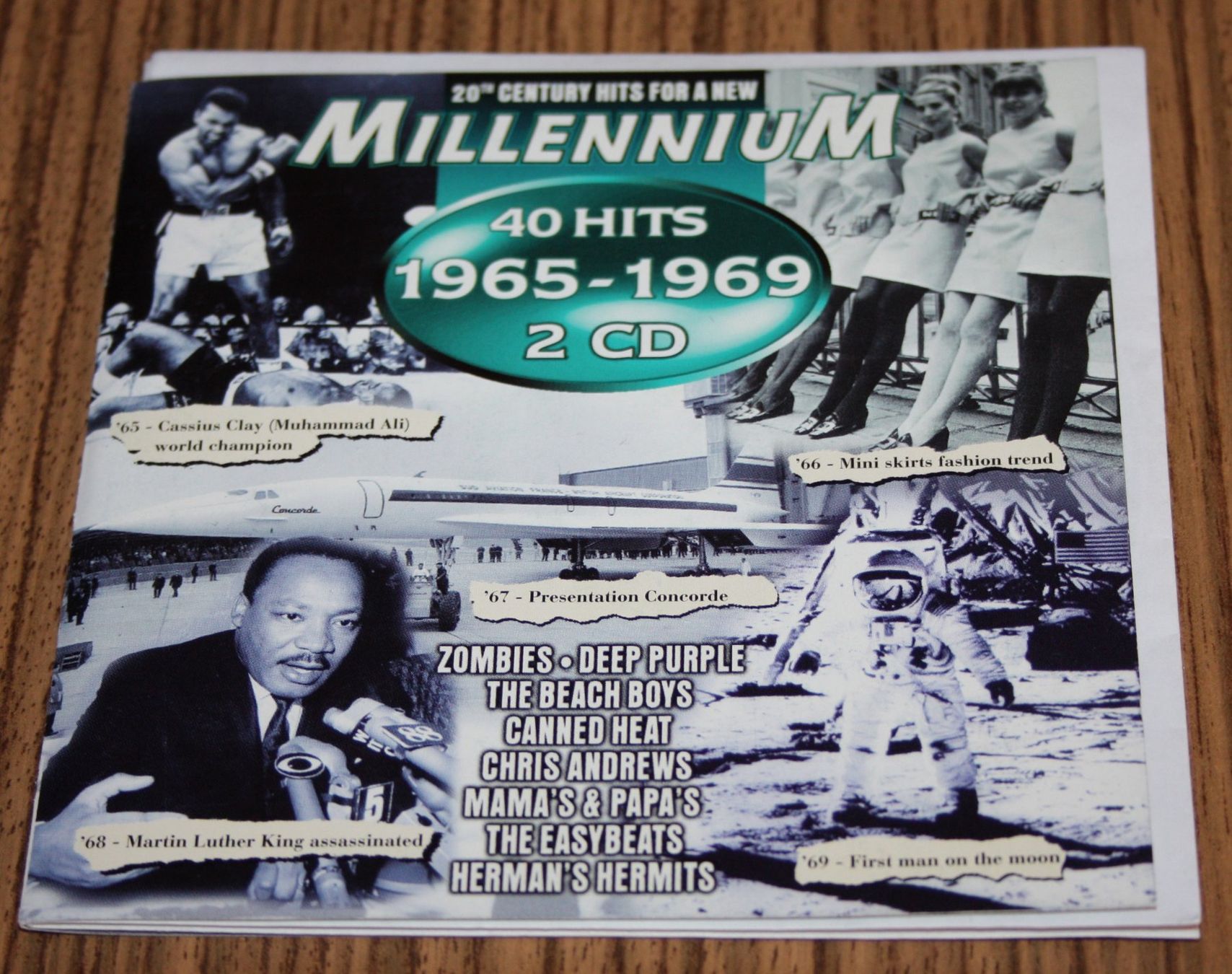 CD: CD Millenium Hits 1955 - 1998 18CD's Musik (51) – Usato da Flüelen venduto da Rosegarden 3