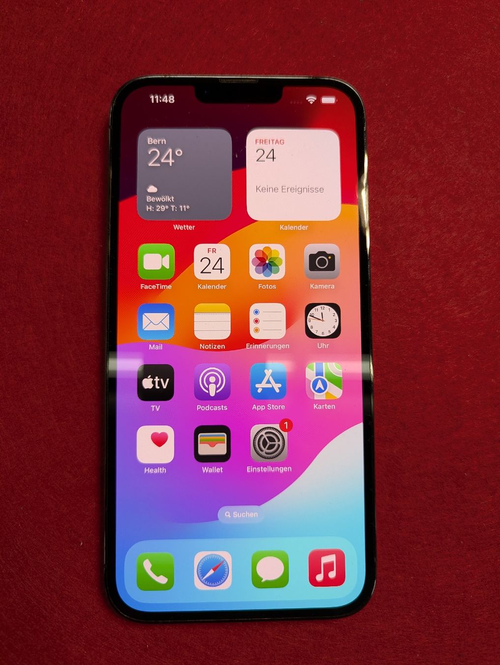 Apple Handys / Smartphones: iPhone 13 Pro Max 128GB Graphit guter Zustand – Gebraucht aus Thun von Refit-Zone