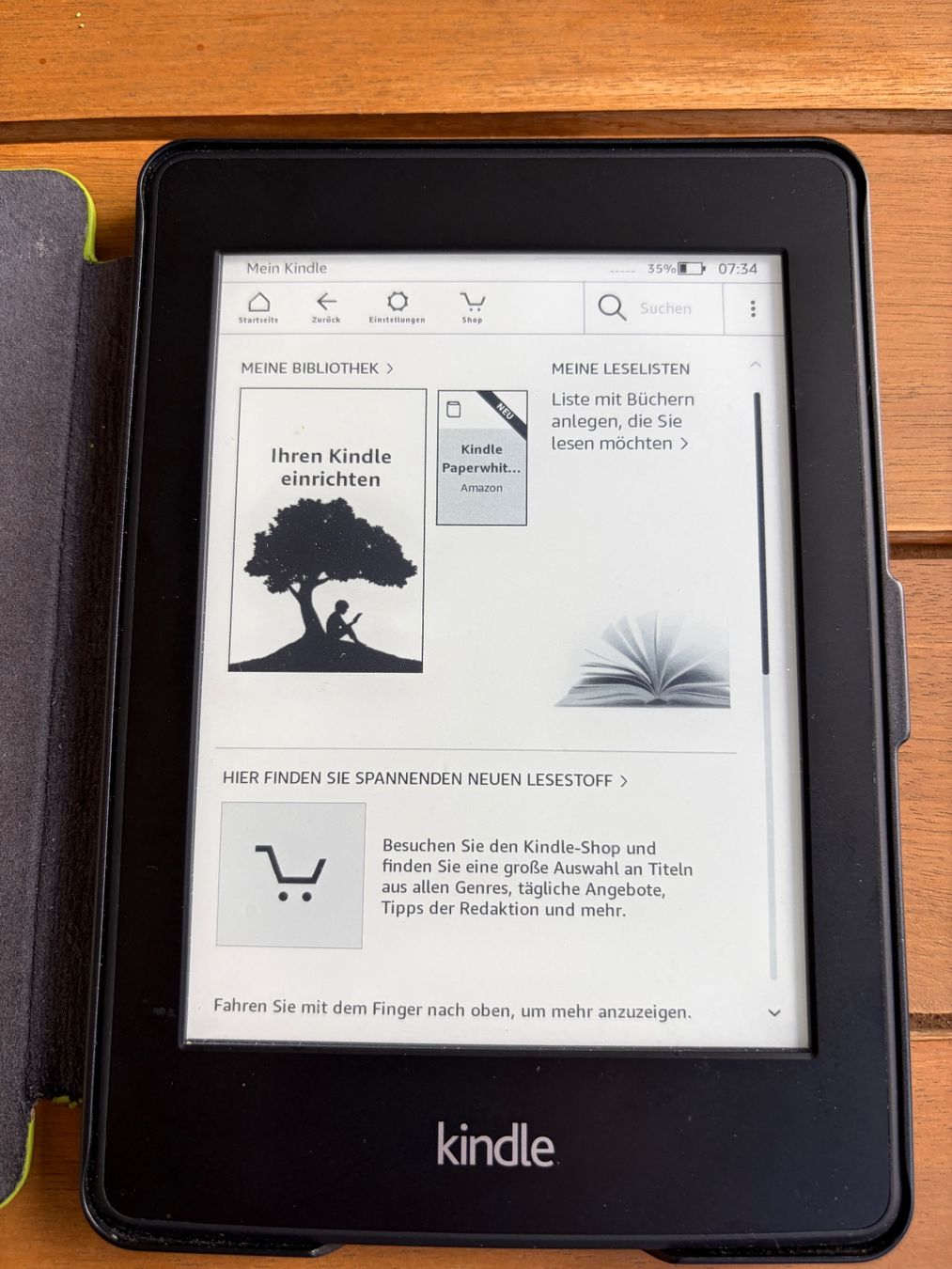 Lettore multimediale portatile: Kindle Paperwhite 6. Generation – Usato da Dättlikon venduto da Grossried1 1