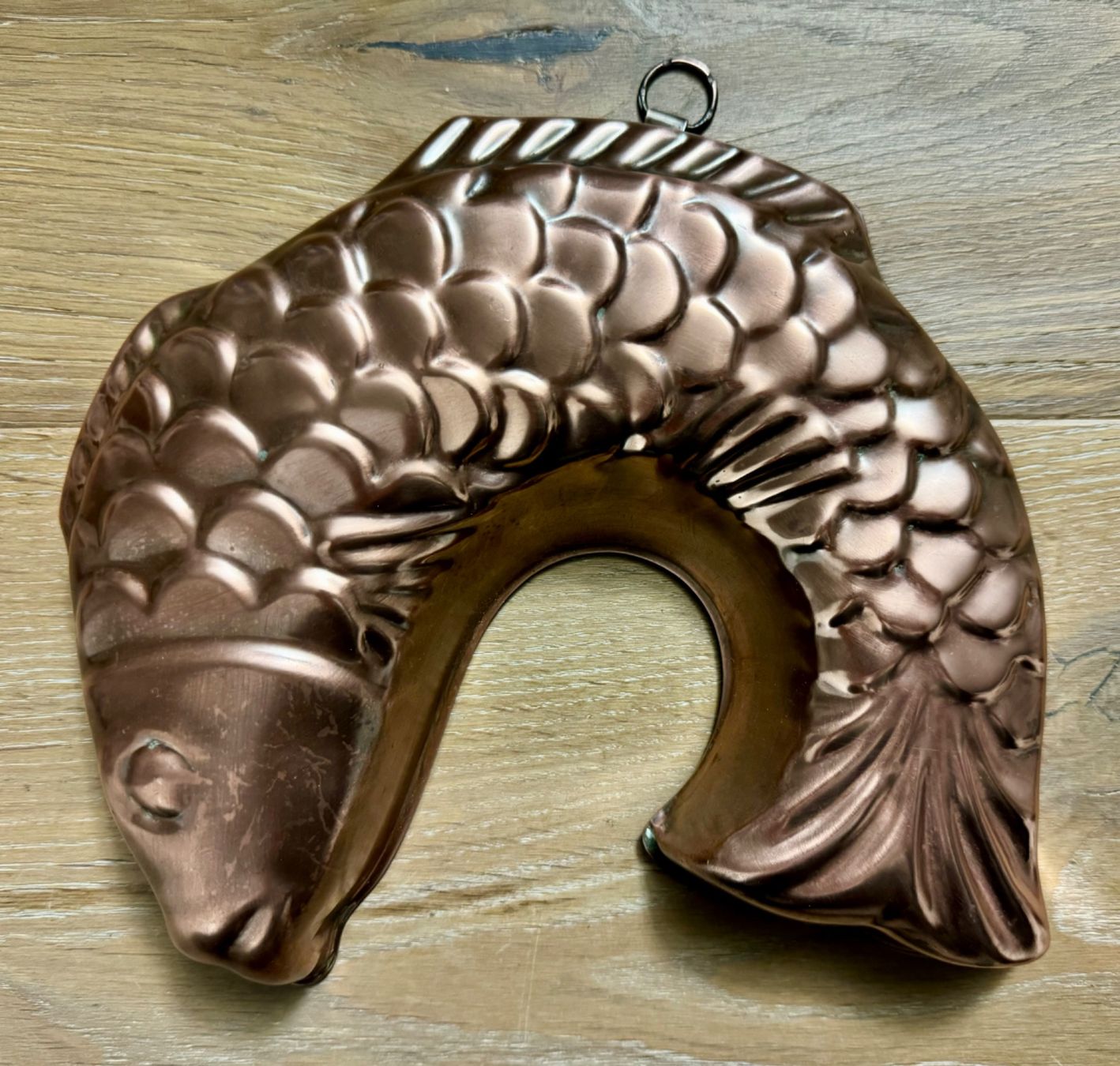 Backformen: Alte Backform Kupfer FISCH vintage – Gebraucht aus Rothrist von Luckywinner 3