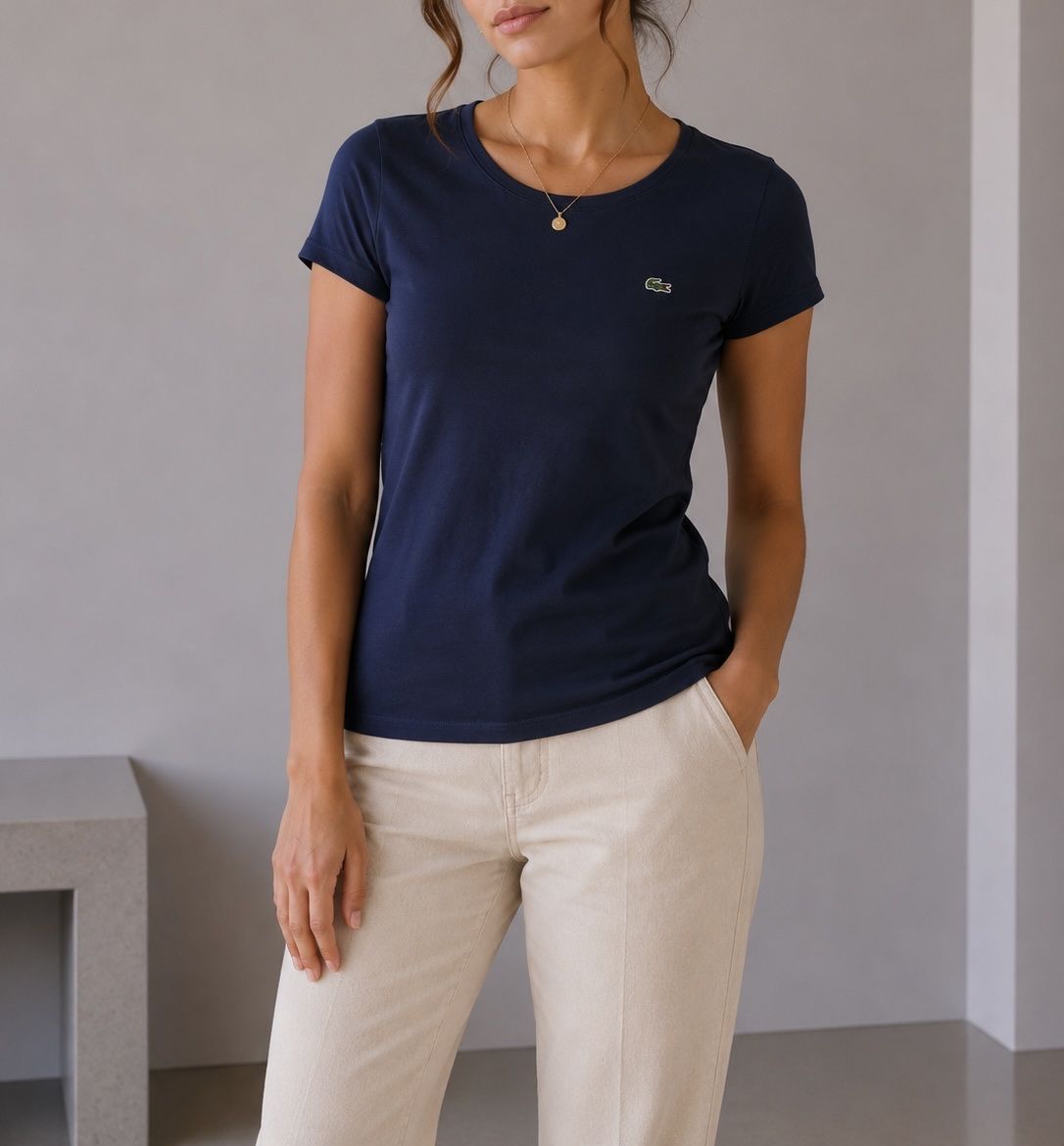 Lacoste T-shirt: Lacoste T-Shirt marine Gr. 40 – Usato da Bottmingen venduto da ana_5hrv