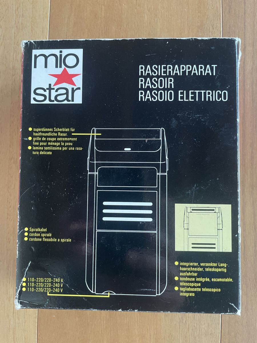 Rasoi & Lamette da barba: Rasierapparat Mio Star – Usato da Boll venduto da 27simpson 6