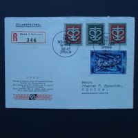 1943 Nr. W21A+ W19+W20 auf Brief