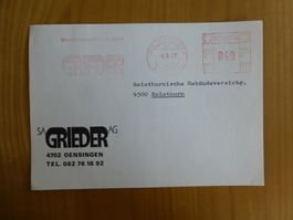 Oensingen, Grieder AG, 1977