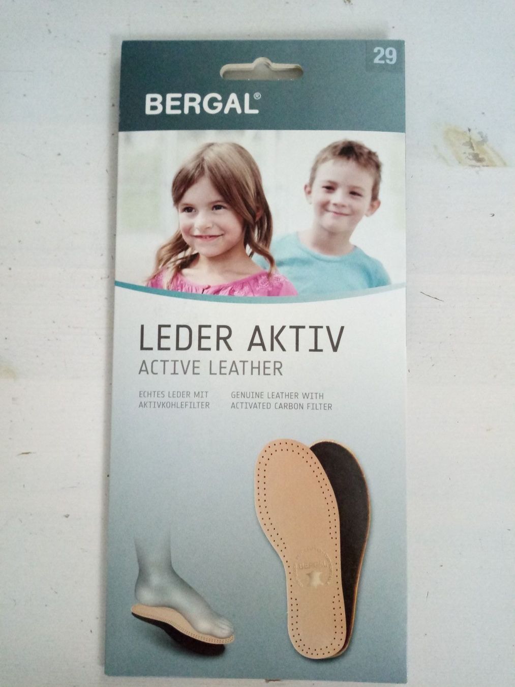 Scarpe da uomo: Bergal Leder Einlegesohlen Grösse 29 – Nuovo e nell'imballaggio originale da Beckenried venduto da Havacola 2