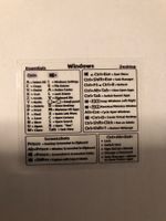 Shortcuts-Sticker für Windows