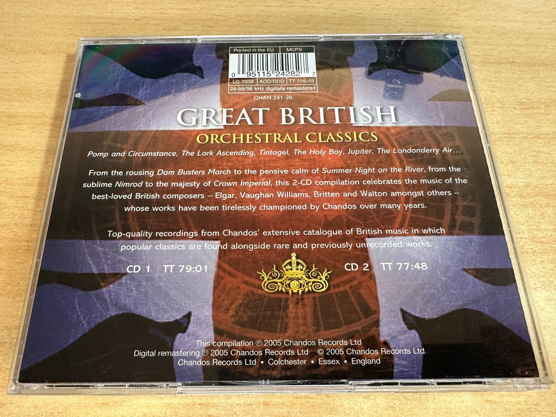 CD: T5 Various – Great British Orchestral Classics - 2 CD – Usato da Rikon im Tösstal venduto da Alpenmutz 1