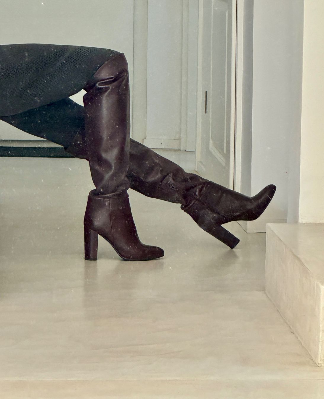 Damenschuhe: Belles cuissardes en cuir Minelli – Gebraucht aus giffers von sev_c9x9 1