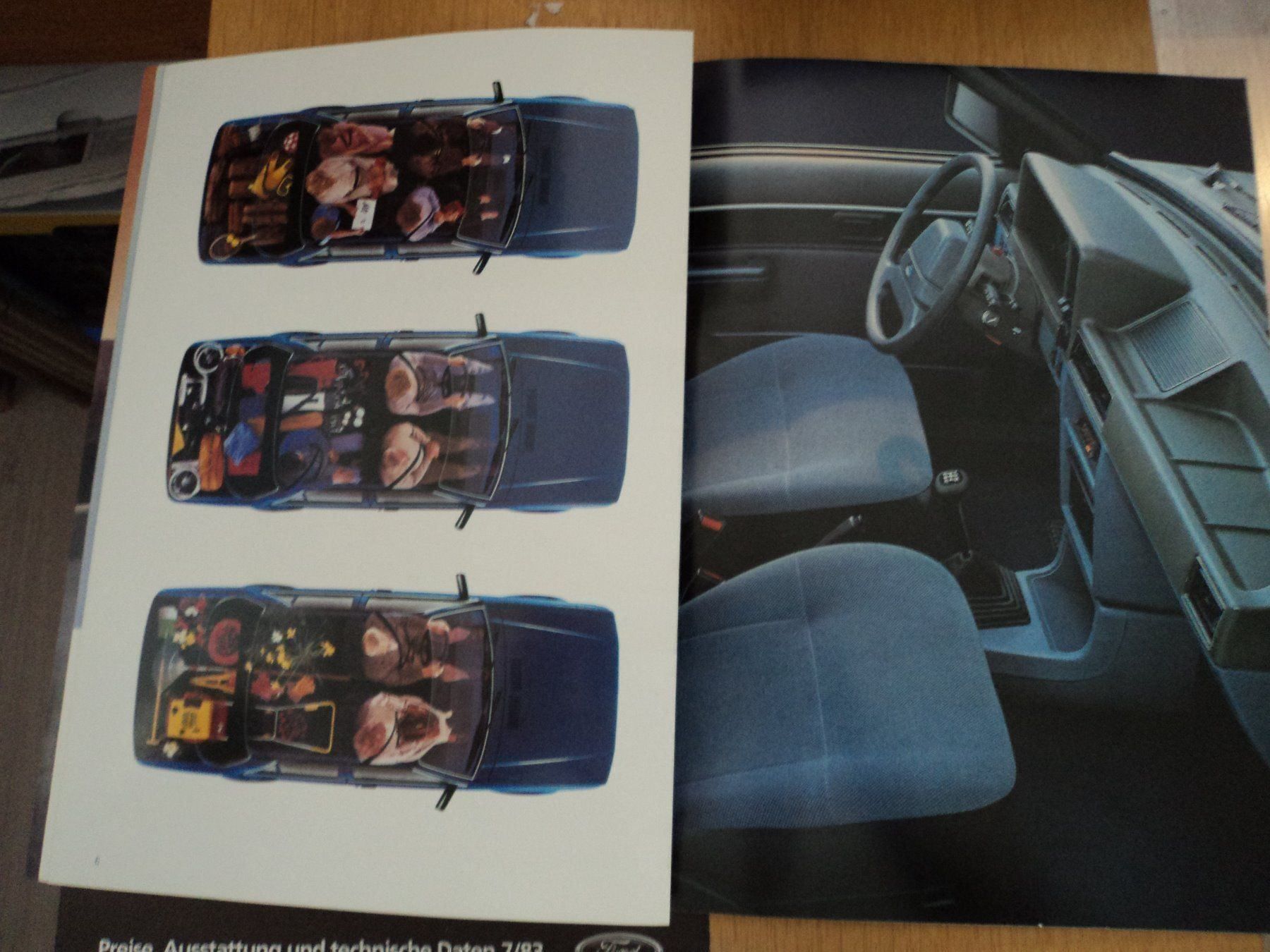 Ford Documents: Prospekt und Preisliste Ford Orion 1983 – D'occasion à Schwarzenburg par modelCARama 4