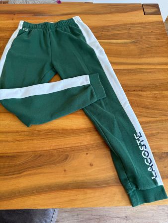 Lacoste Jogginghose grün weiss Grösse XS/S/164 guter Zustand