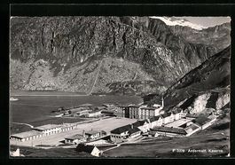 AK Andermatt, Blick auf die Kaserne