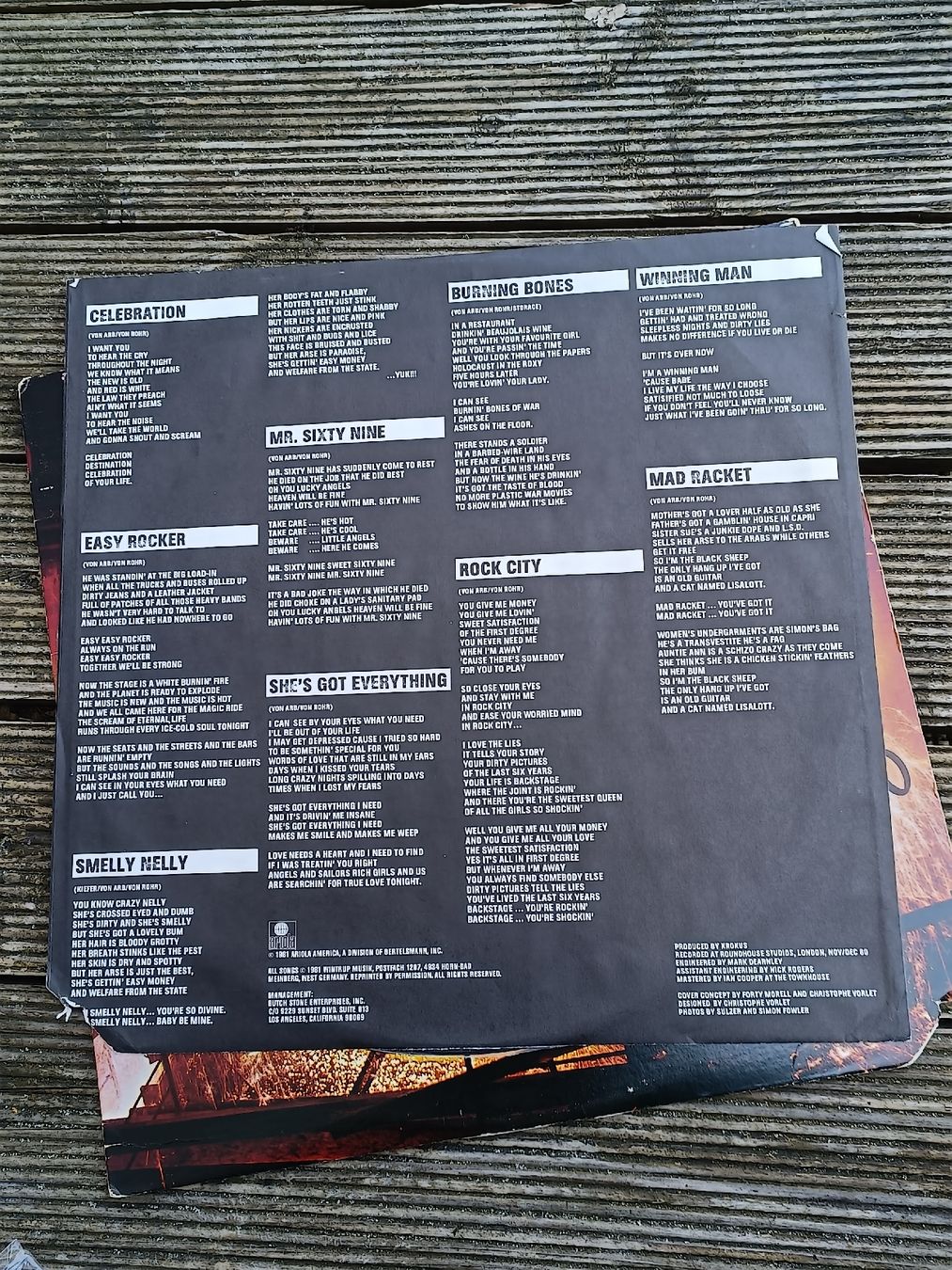 Dischi in vinile: LP Or Promotion Only / Krokus - Hardware Handsigniert ! – Usato da Brugg AG venduto da Ente015 3