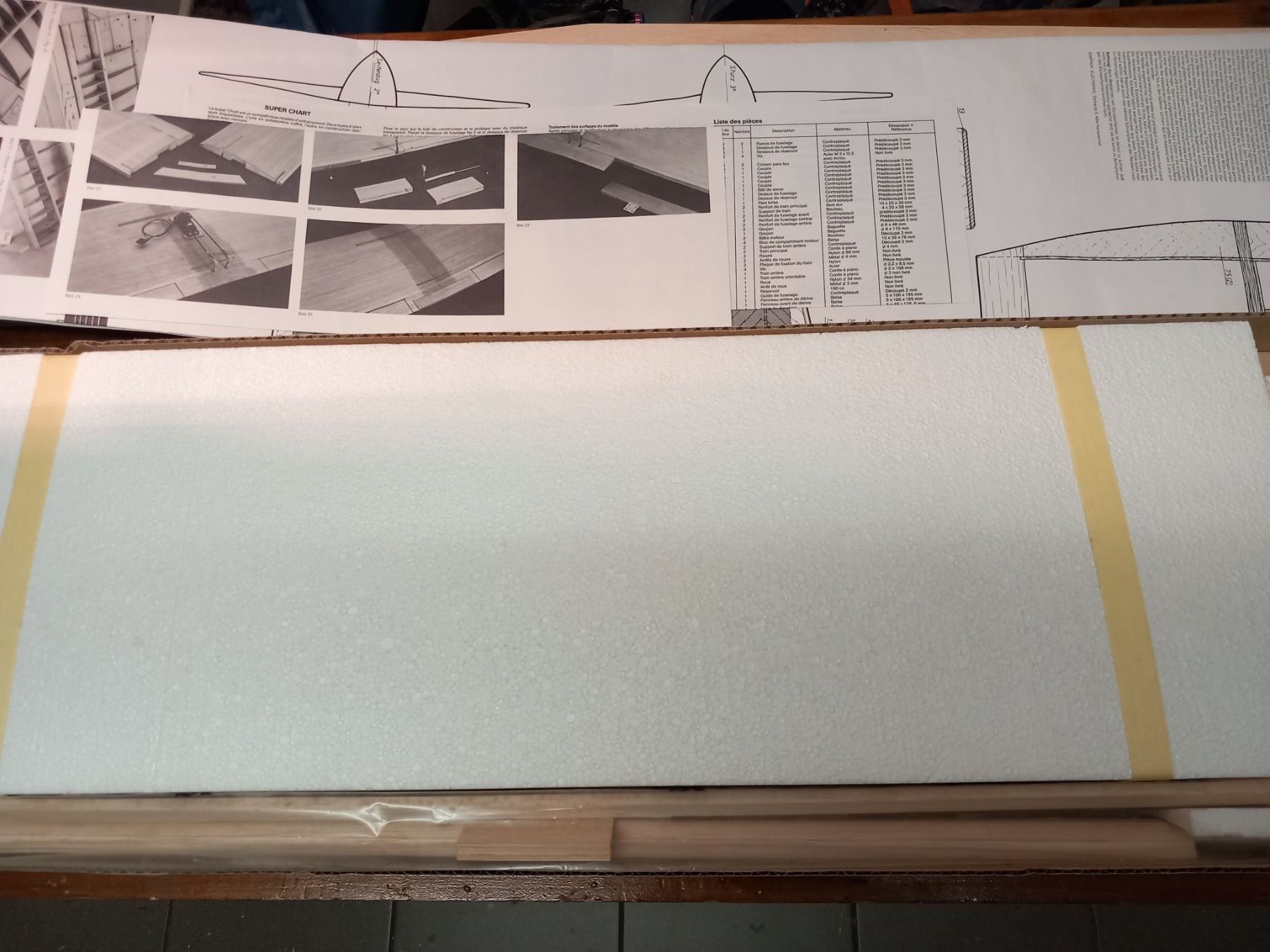Simprop Modellismo RC: RC Modellflugzeugbaukasten Simprop Super Chart mit Querruder – Nuovo e nell'imballaggio originale da Givisiez venduto da Reiffel 4