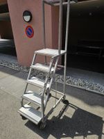 Treppe Leiter fahrbar superrobust