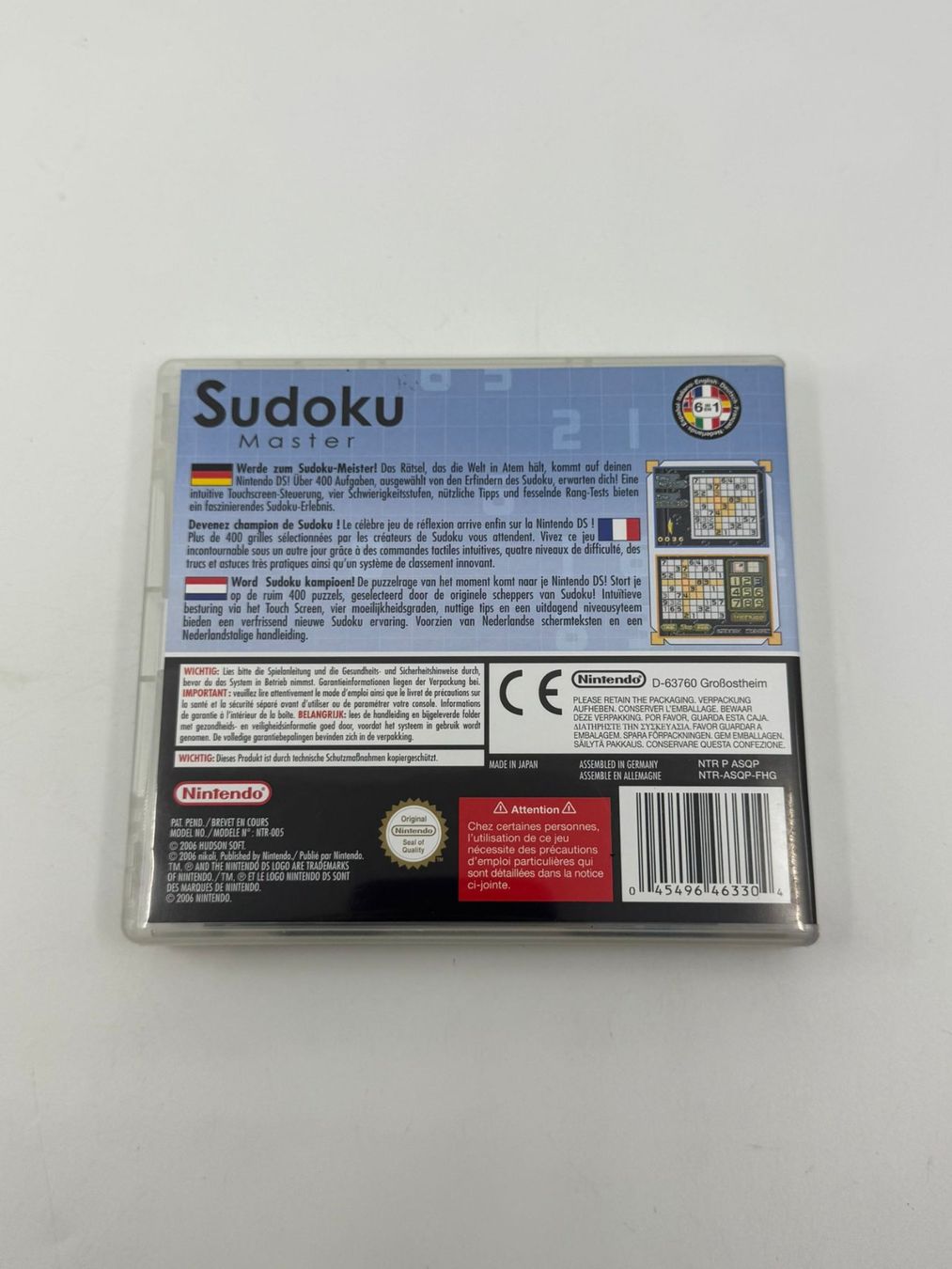 Giochi: Sudoku Master (Nintendo DS) – Usato da Herisau venduto da Seyashop1 2