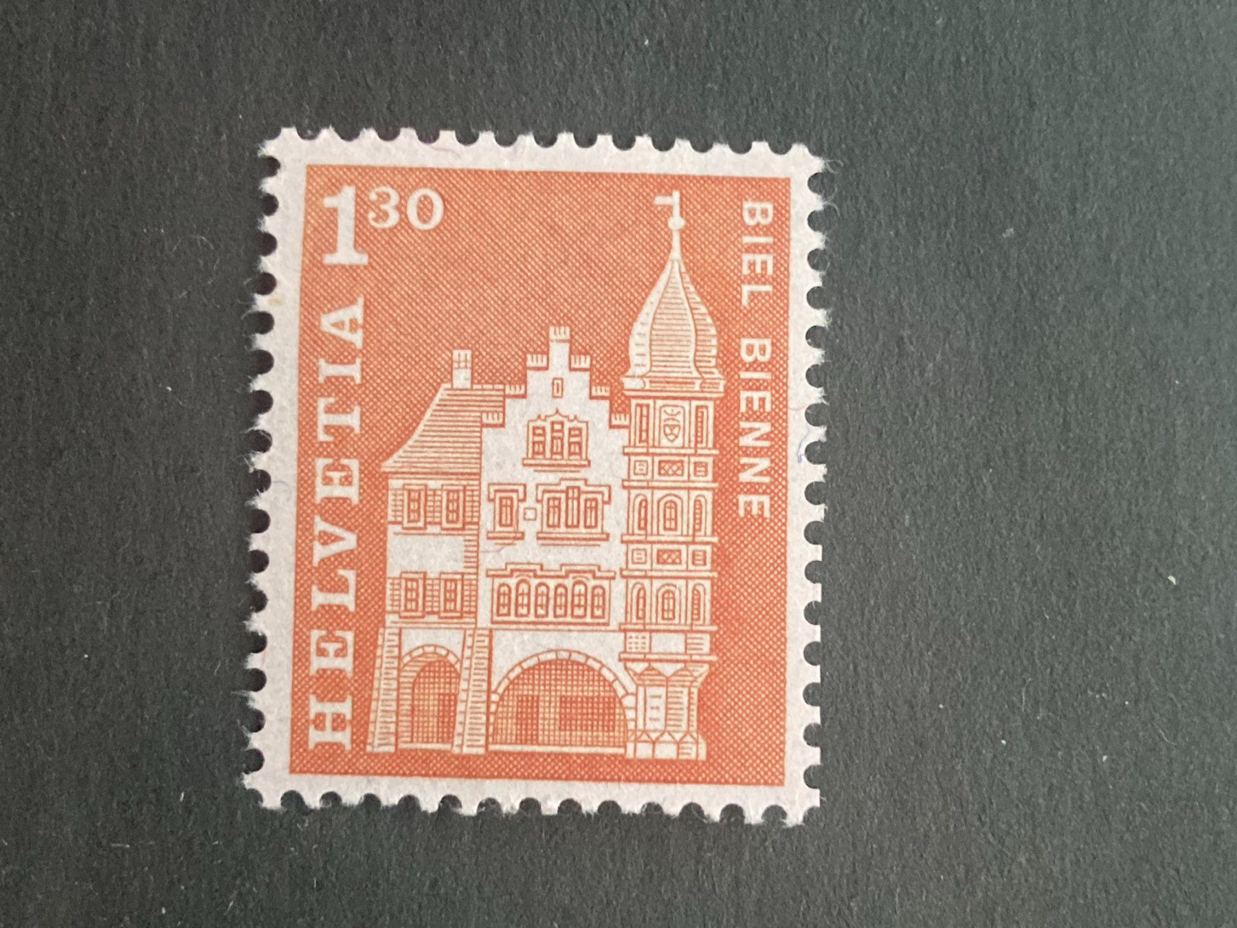 Tutti i francobolli: Schweiz 1963 Rollenmarke 1.30 Fr. postfrisch O1180 – Nuovo (secondo la descrizione) da Liestal venduto da schnueps
