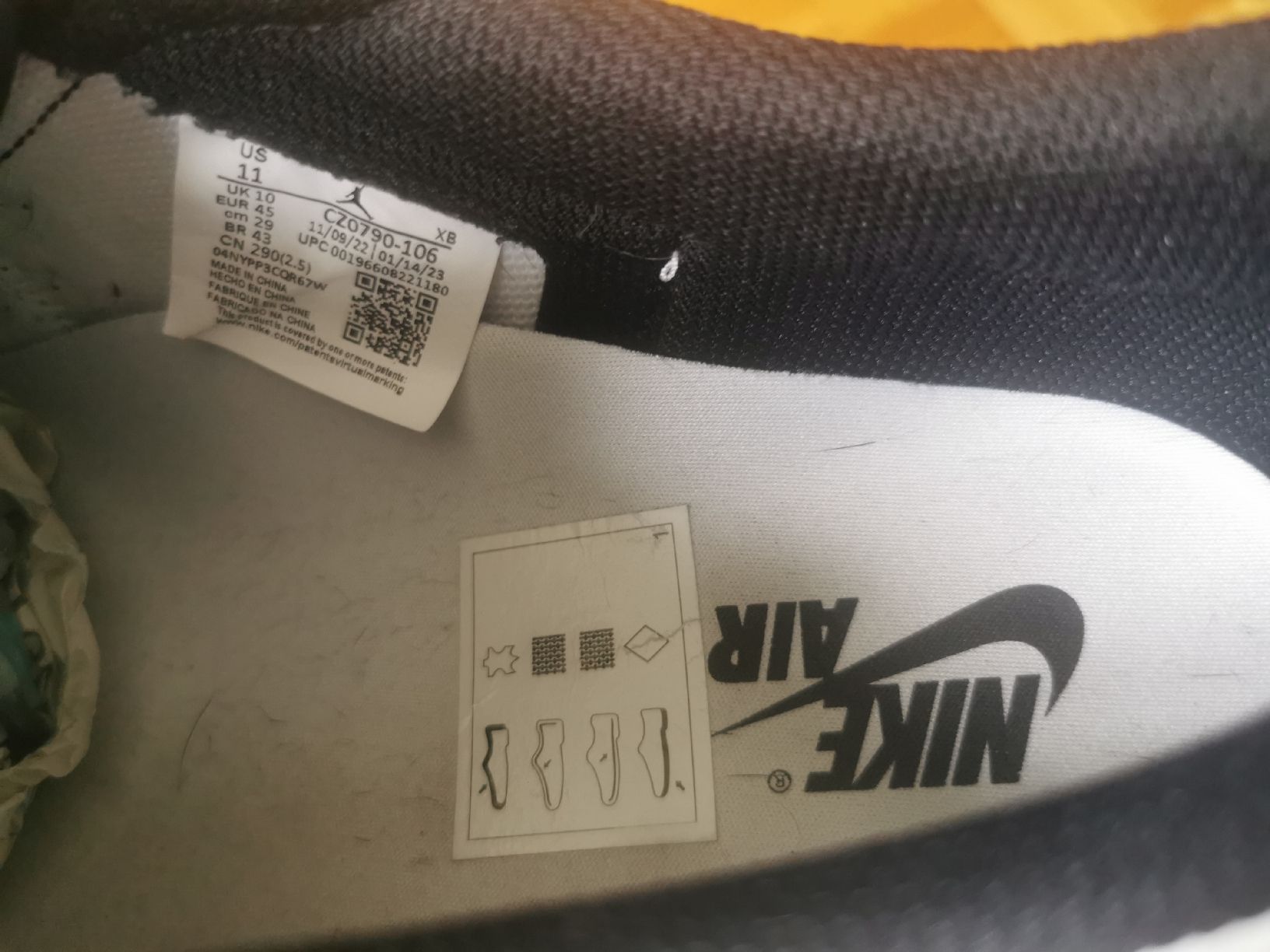 Nike Herrenschuhe: Nike air jordan 1 retro 45 – Neu (gemäss Beschreibung) aus Bern von ged_ffx9 3