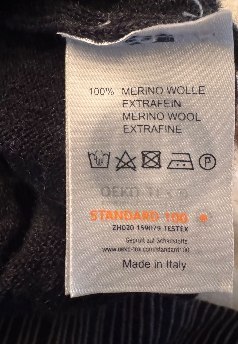 Paul Kehl Pullover & Sweatshirts: Pullover Paul Kehl dunkelgrau Merino Wolle – Neu (gemäss Beschreibung) aus Chur von tan_qx6b 2