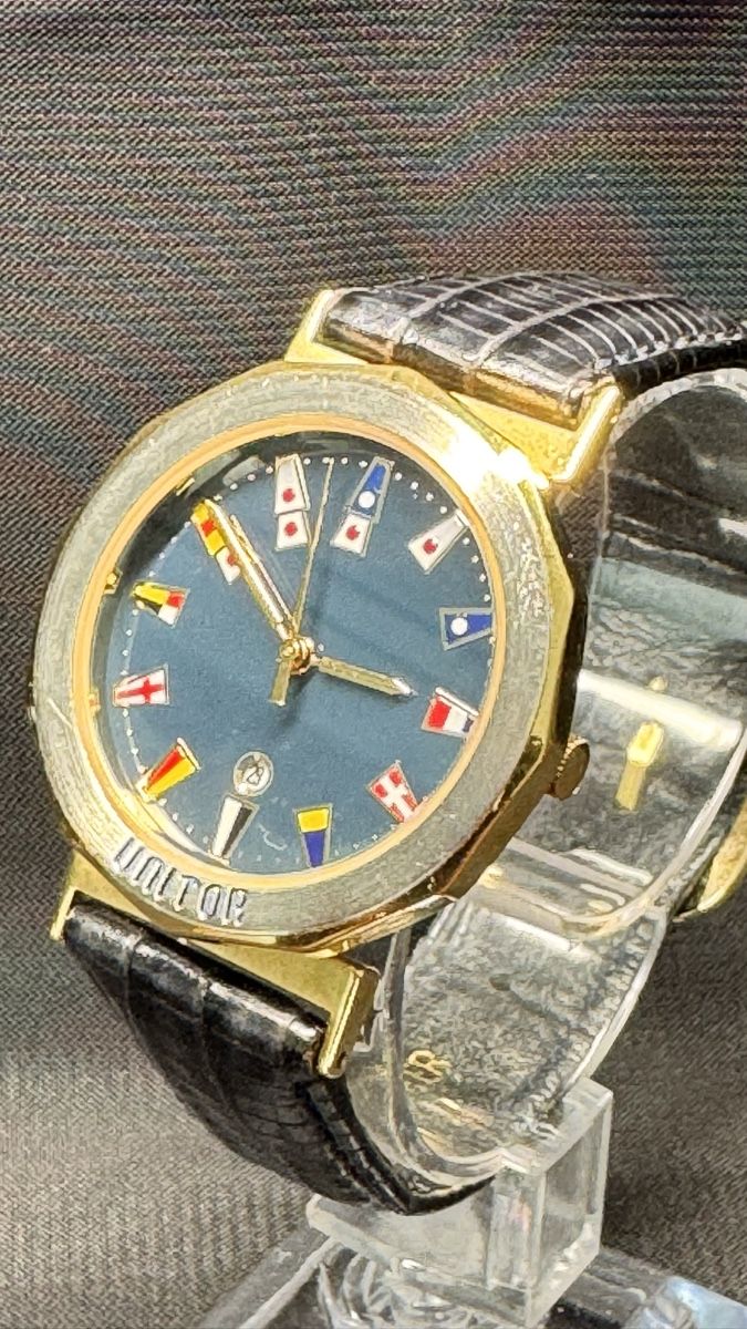 Orologi: UNITOR Segelboot Flaggen Uhr, 33mm – Usato da Untersiggenthal venduto da TimeandShine 2