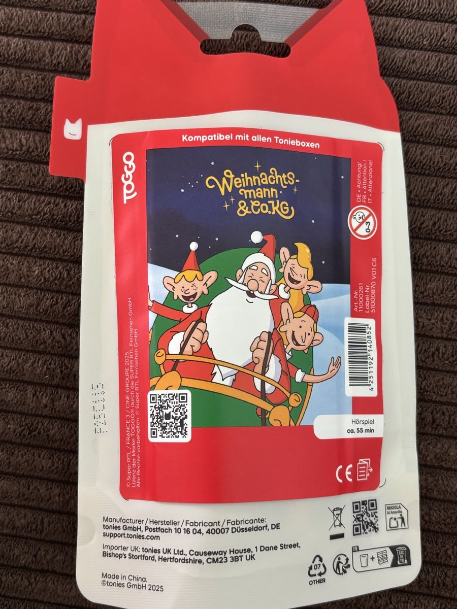 Hörbücher: Tonie Figur - Weihnachtsmann & CoKG  – Neu und originalverpackt aus Reinach BL von ant_y5tt 1