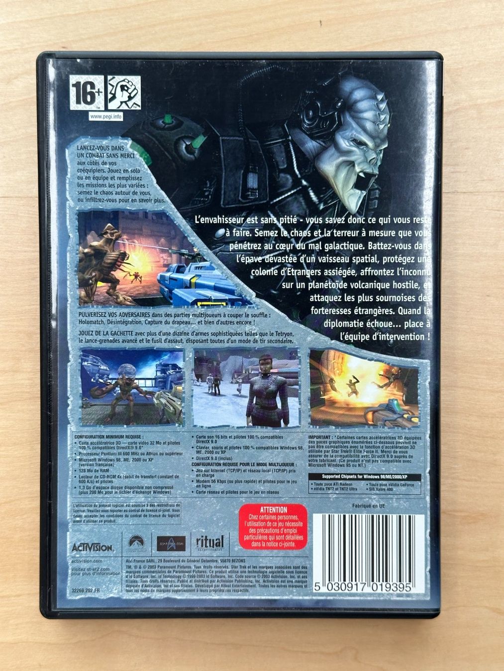 Giochi: Star Trek : Elite Force 2 - PC - FR – Usato da Genève venduto da Jeux_Retro 1