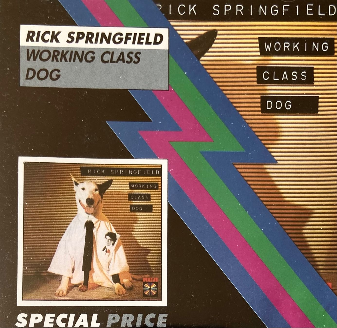 CD: Rick Springfield CD Working Class Dog (1981) – Usato da Luzern venduto da Lycka