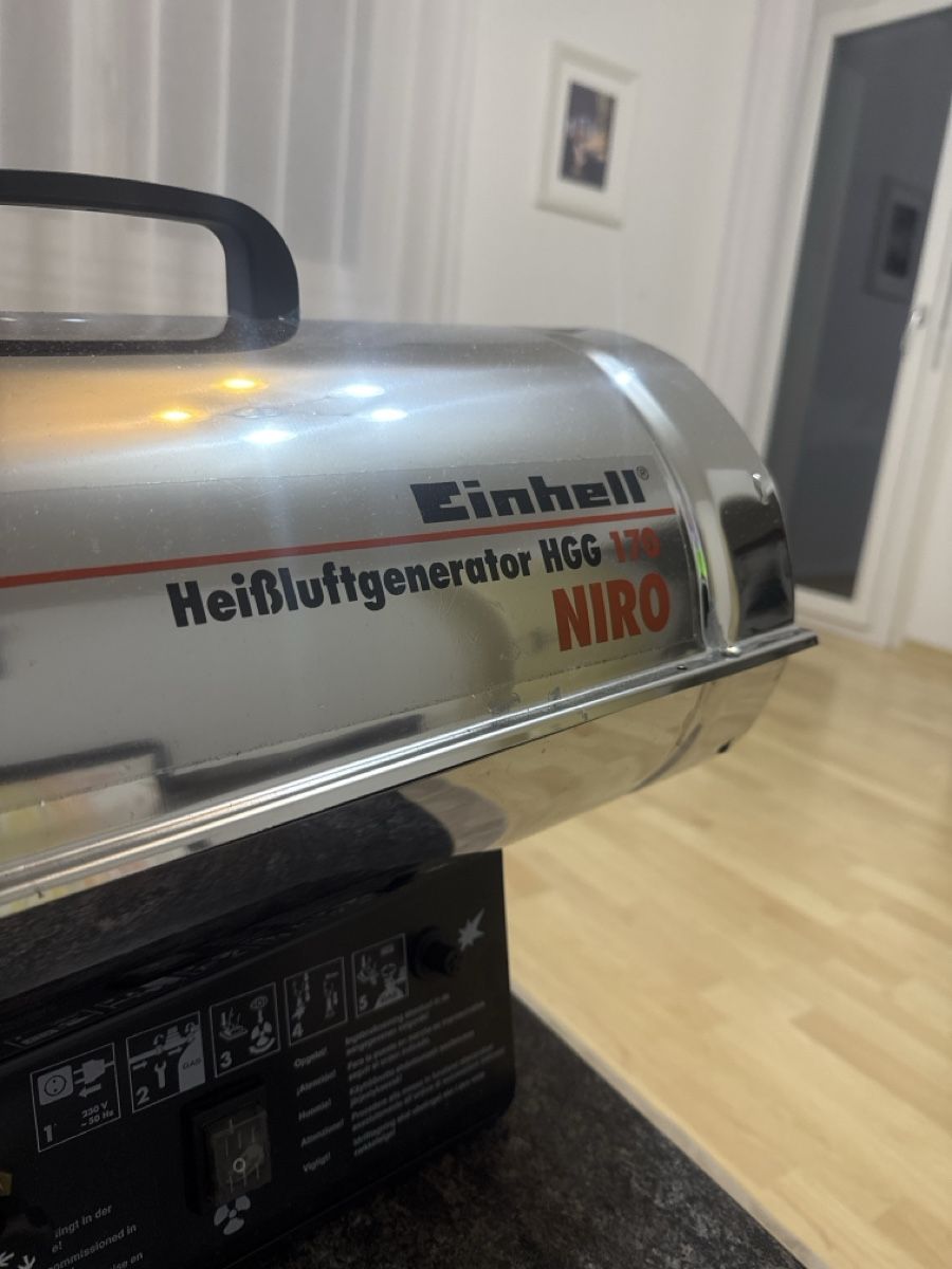 Einhell Heizgeräte: Einhell Heissluftgenerator HG 170 Niro – Neu (gemäss Beschreibung) aus Eschenbach LU von fat_6yj7 1
