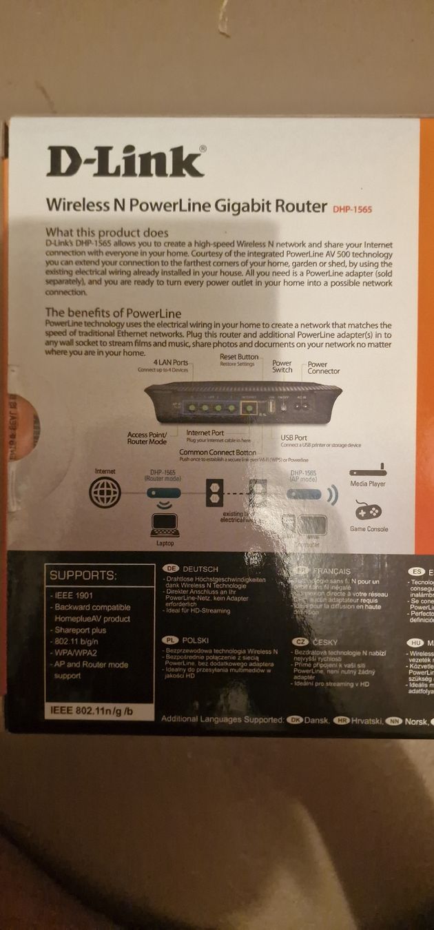 Dlink Modem & Router: Routeur D-Link Wireless N PowerLine CPL – Usato da Develier venduto da lelie21 3