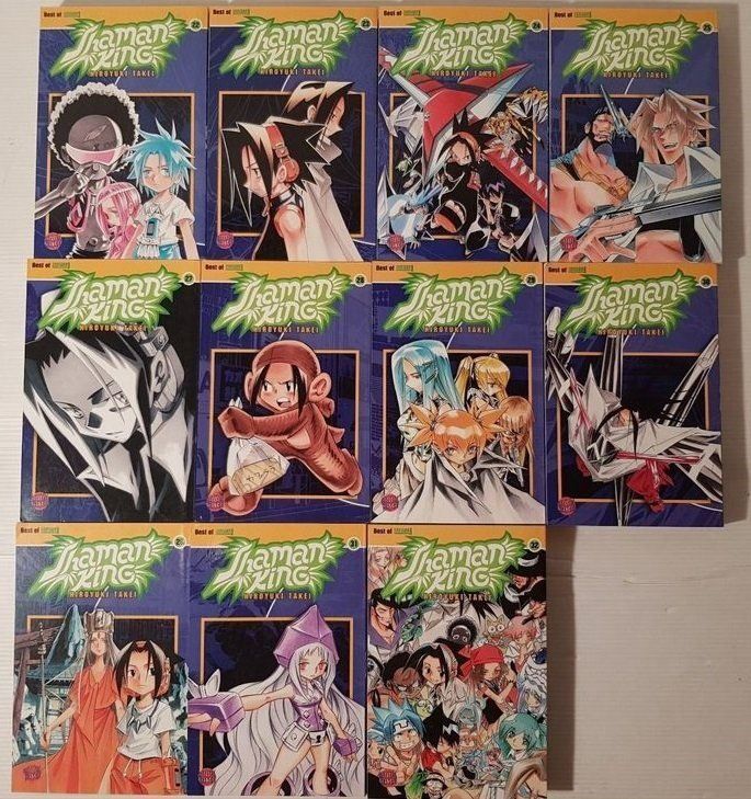 Fumetti: Shaman King 1 bis 32 - Manga – Usato da Münchenstein venduto da vitalfit 1