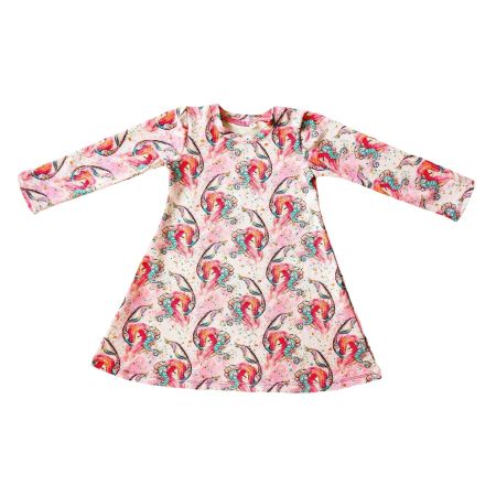 Sweat Kleid/Tunika - meerjungfrau 98 NEU