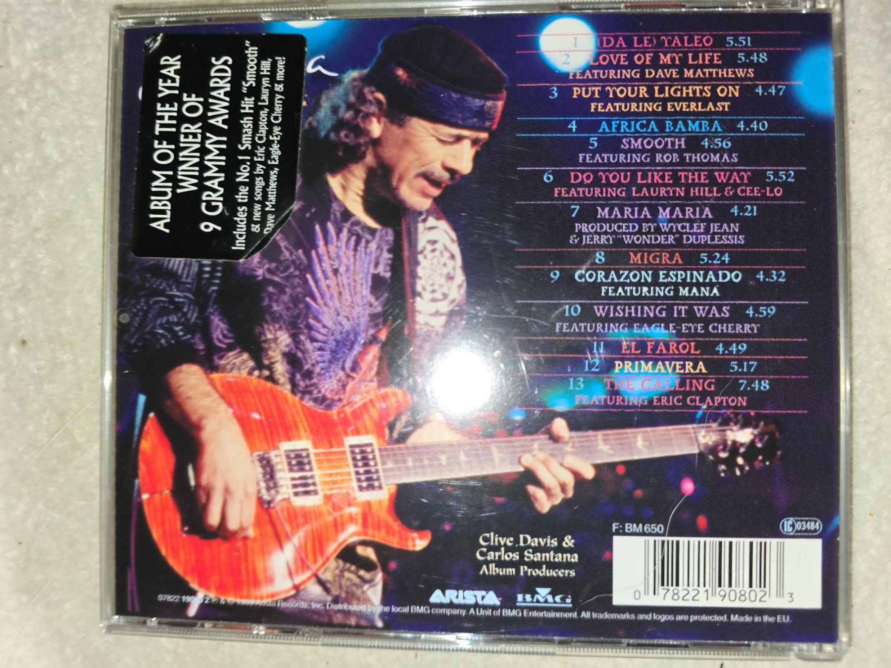 CD: CD - Santana, Supernatural – Usato da La Neuveville venduto da Diamise 1