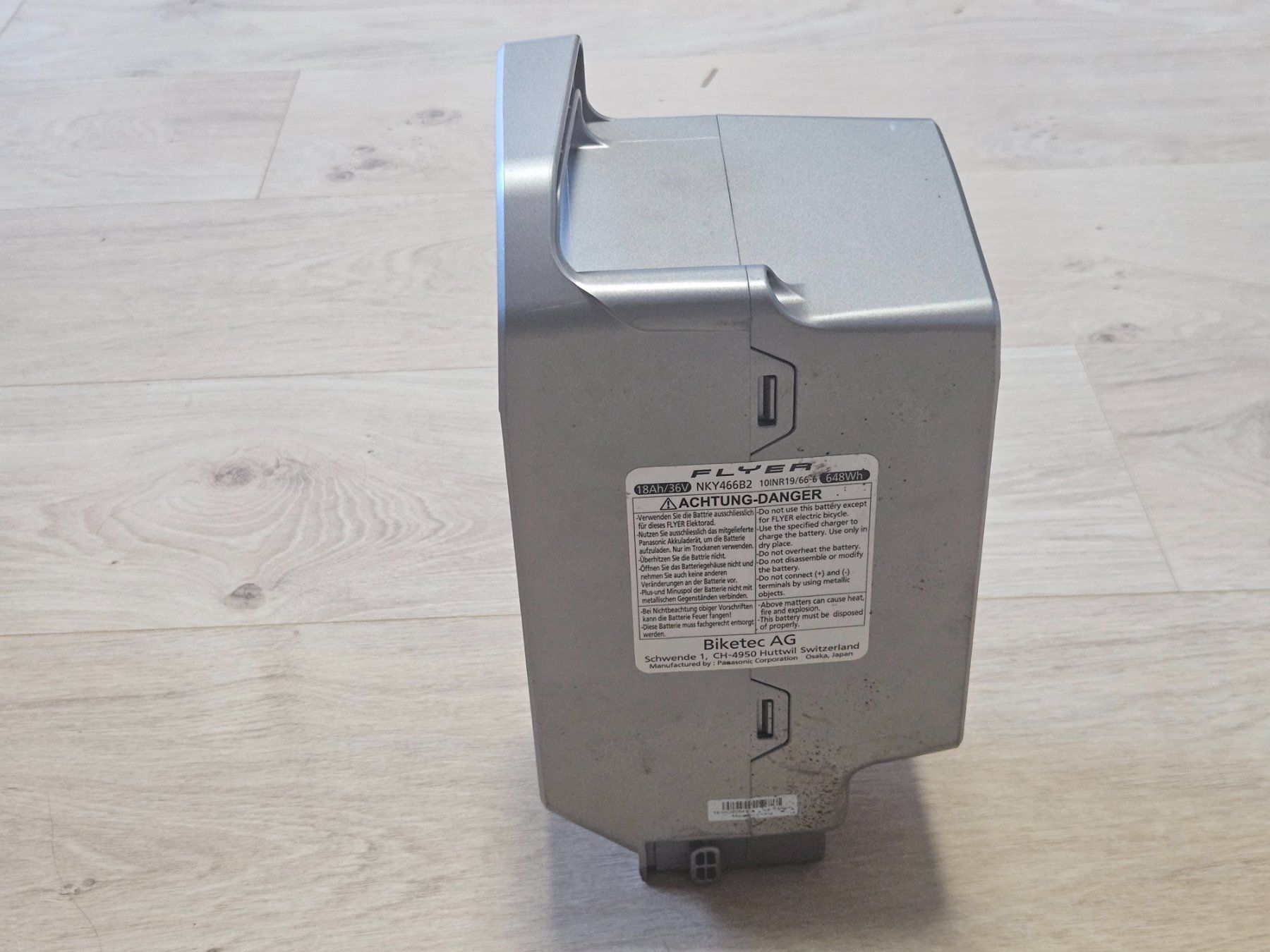 Flyer Batterie: Flyer Nex Generation Akku 36V 648Wh – Usato da Gundetswil venduto da Maegez 1