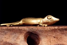 Gecko aus Messing