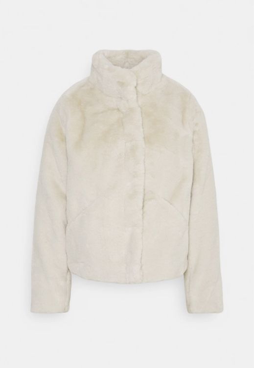 beige winterjacke fell
