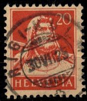 CH - Tellbrustbild - SBK Nr. 126II - Rigi-Kulm