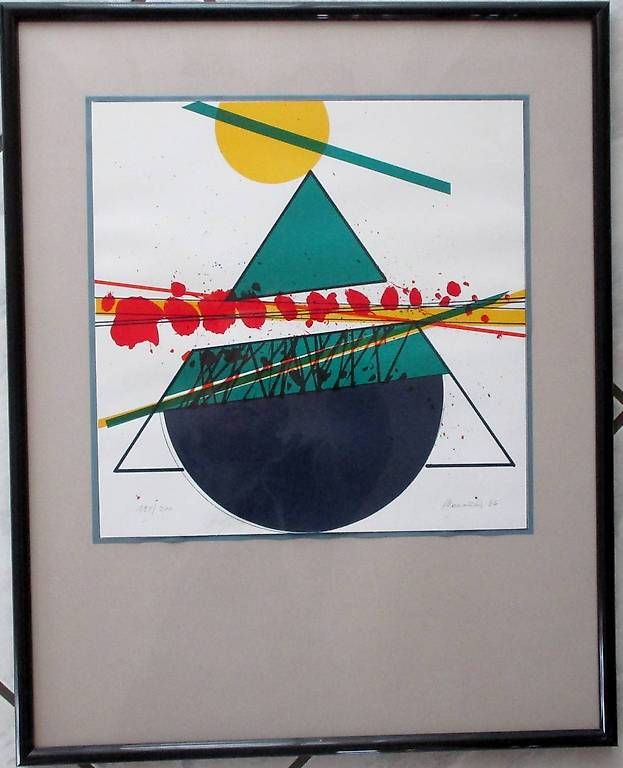 Grafica & Litografie: 4 Lithographies – Usato da Fontaines venduto da patrizi01 3