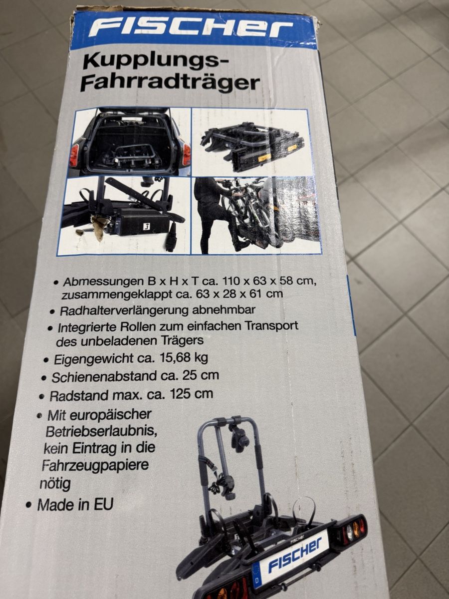 Fischer Fahrradhalterungen: Fischer Fahrradträger  – Neu und originalverpackt aus Udligenswil von Skyline-99 2