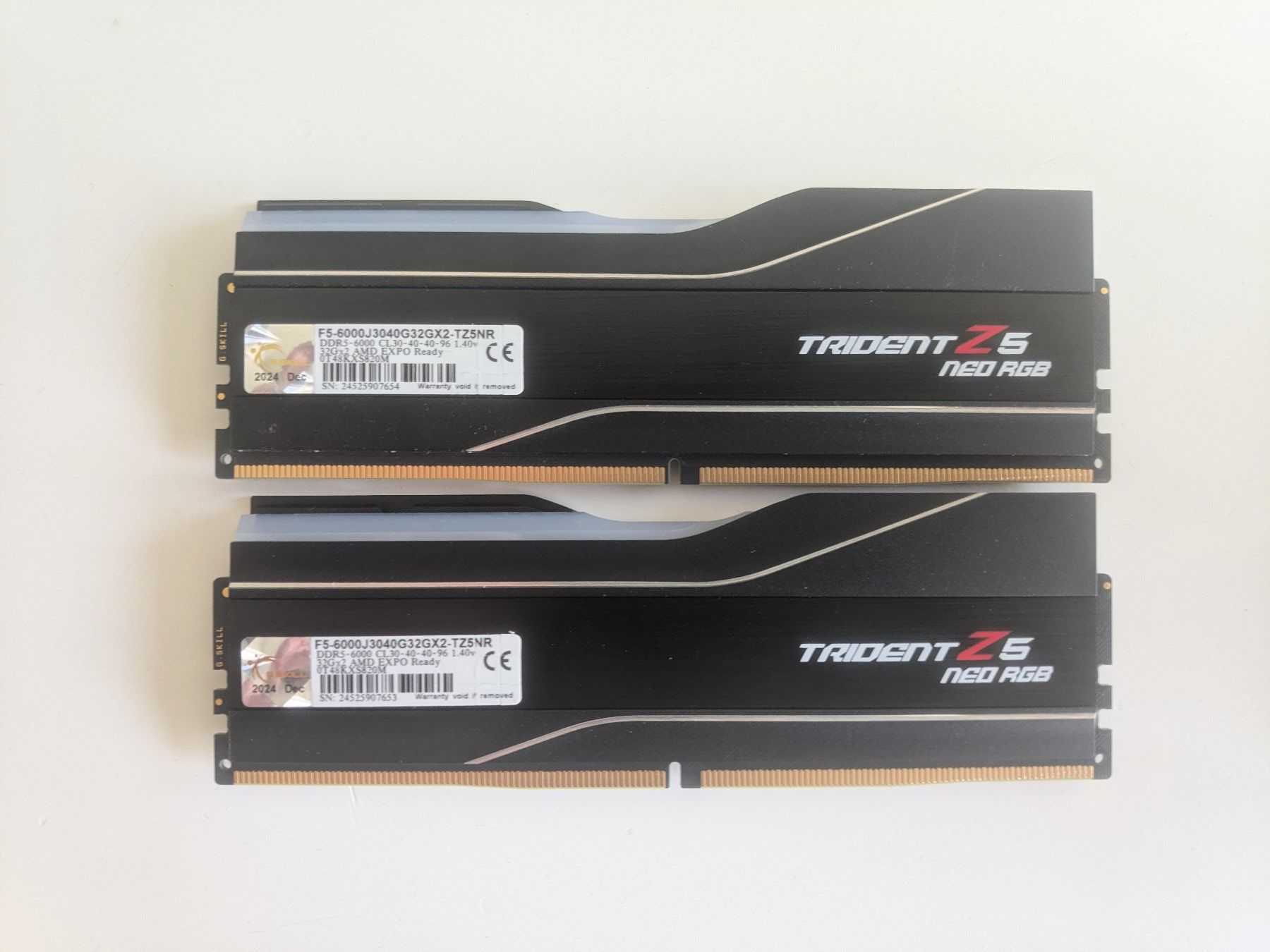 G.Skill Trident Z5 Neo RGB 64 GB (2 x 32GB, DDR5-6000, CL30) (Gebraucht ...