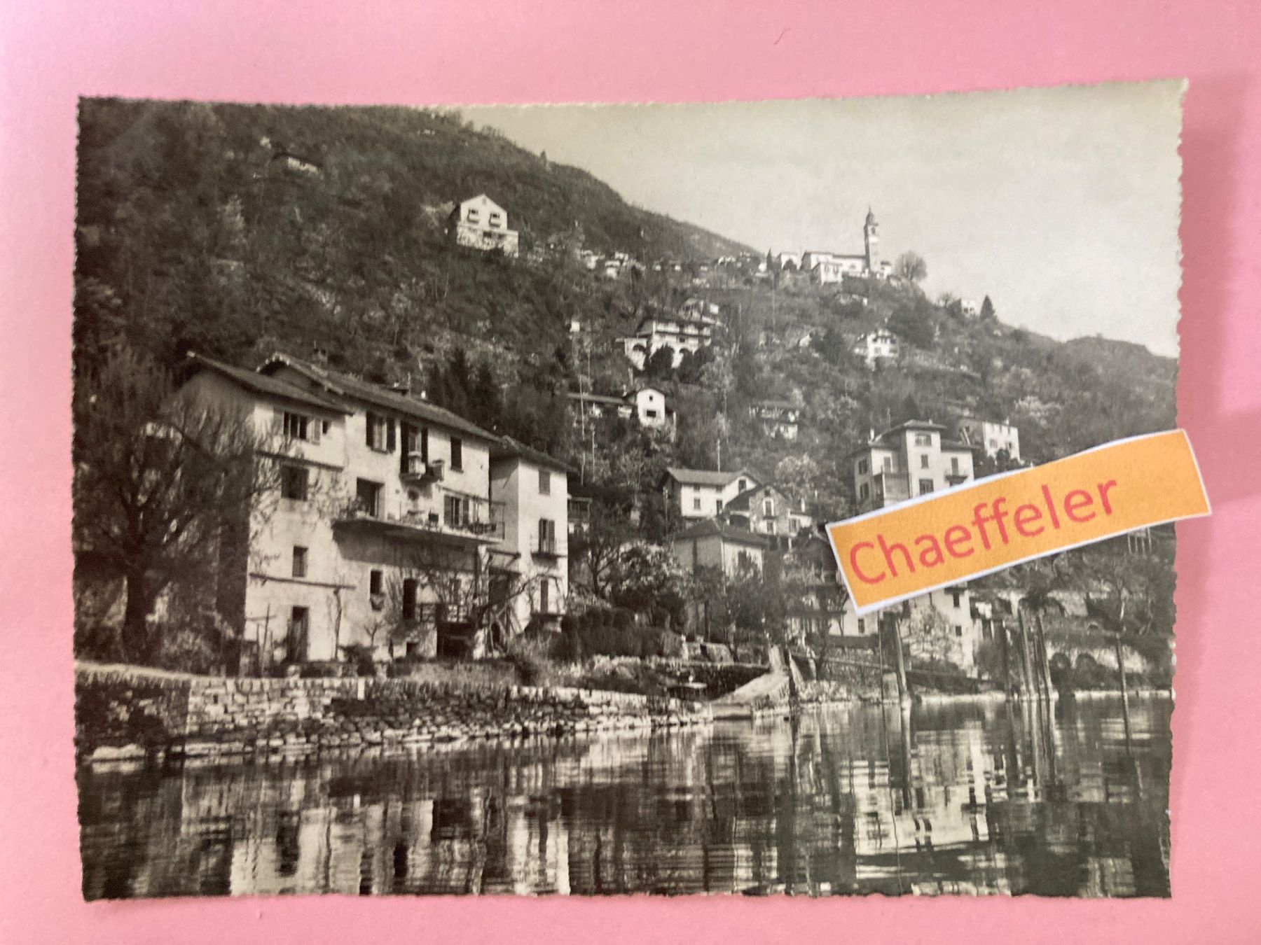 Cartoline postali: 1952 Ronco – Usato da Zürich venduto da Chaeffeler