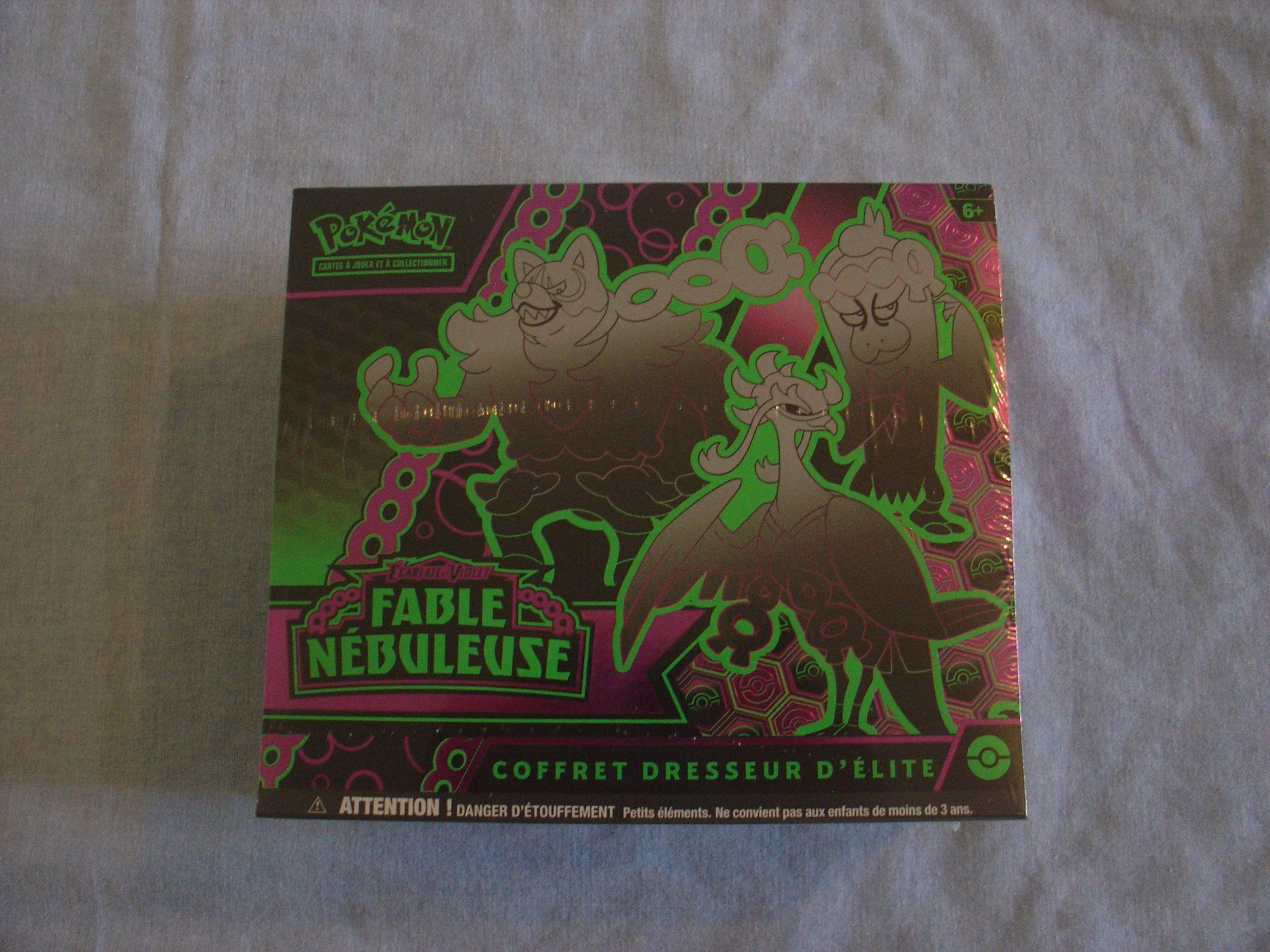 Pokémon Carte collezionabili: Pokémon box ETB "fable nébuleuse", 2024, état neuf – Nuovo e nell'imballaggio originale da porrentruy venduto da coco7067